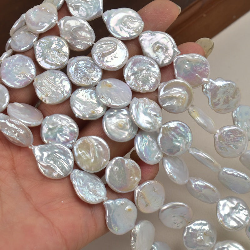 1079 Baroque Water Drop Pearl 14-15mm Button Pearl