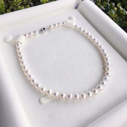 n freshwater ak pearl with core necklace