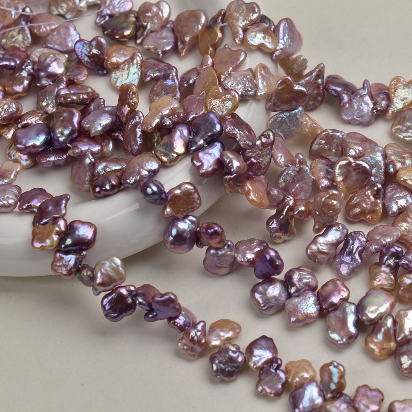 1069 Purple Baroque Pearl DIY Jewelry Accessories