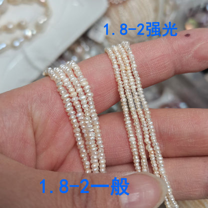 1249 1.8-2 mm Strong Light Small Pearl Handmade DIY