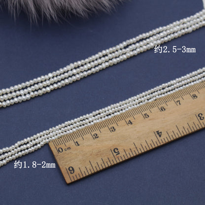 1249 1.8-2 mm Strong Light Small Pearl Handmade DIY