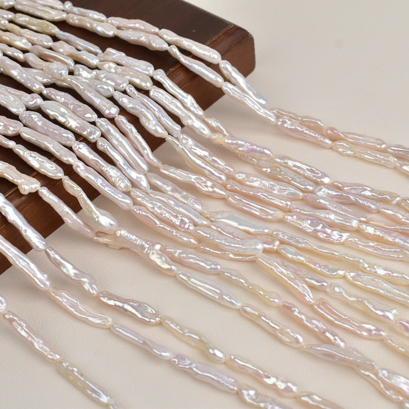 1084 6 * 20Mm toothpick pearl natural freshwater real pearl