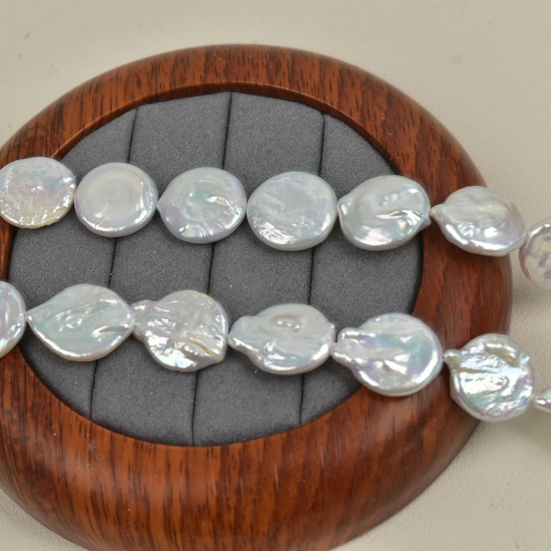 1079 Baroque Water Drop Pearl 14-15mm Button Pearl
