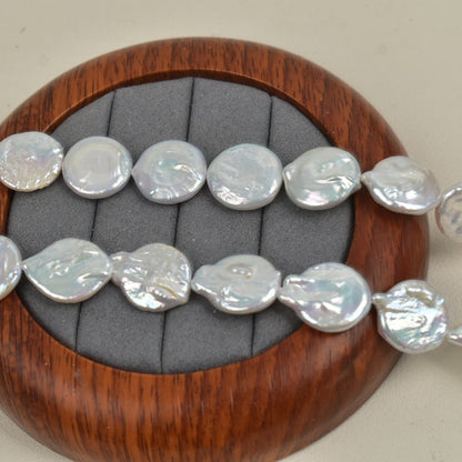 1079 Baroque Water Drop Pearl 14-15mm Button Pearl