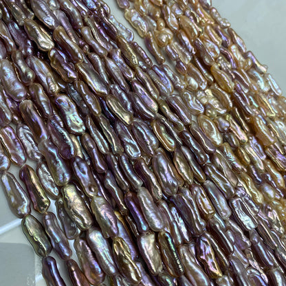 1087 Baroque special-shaped pipa pearl 7-8mm jewelry accessories