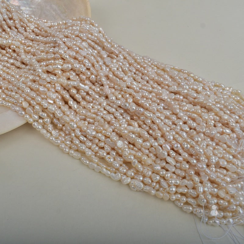 1095 Natural freshwater real pearl mixed color small pearl jewelry accessories
