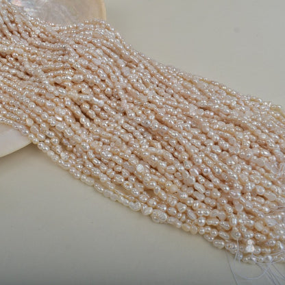 1095 Natural freshwater real pearl mixed color small pearl jewelry accessories