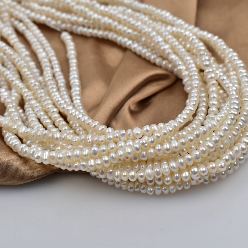 1235 3-4Mm keshi natural freshwater pearl DIY loose beads