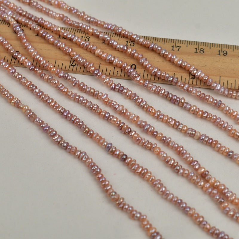 1254 2-3mm small colored pearls