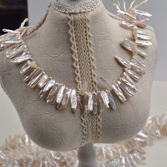 1086 5-20Mm Strong Light Petal Beads Seedless Natural Freshwater Panax notoginseng Pipa Pearl Baroque Bare Beads Beads