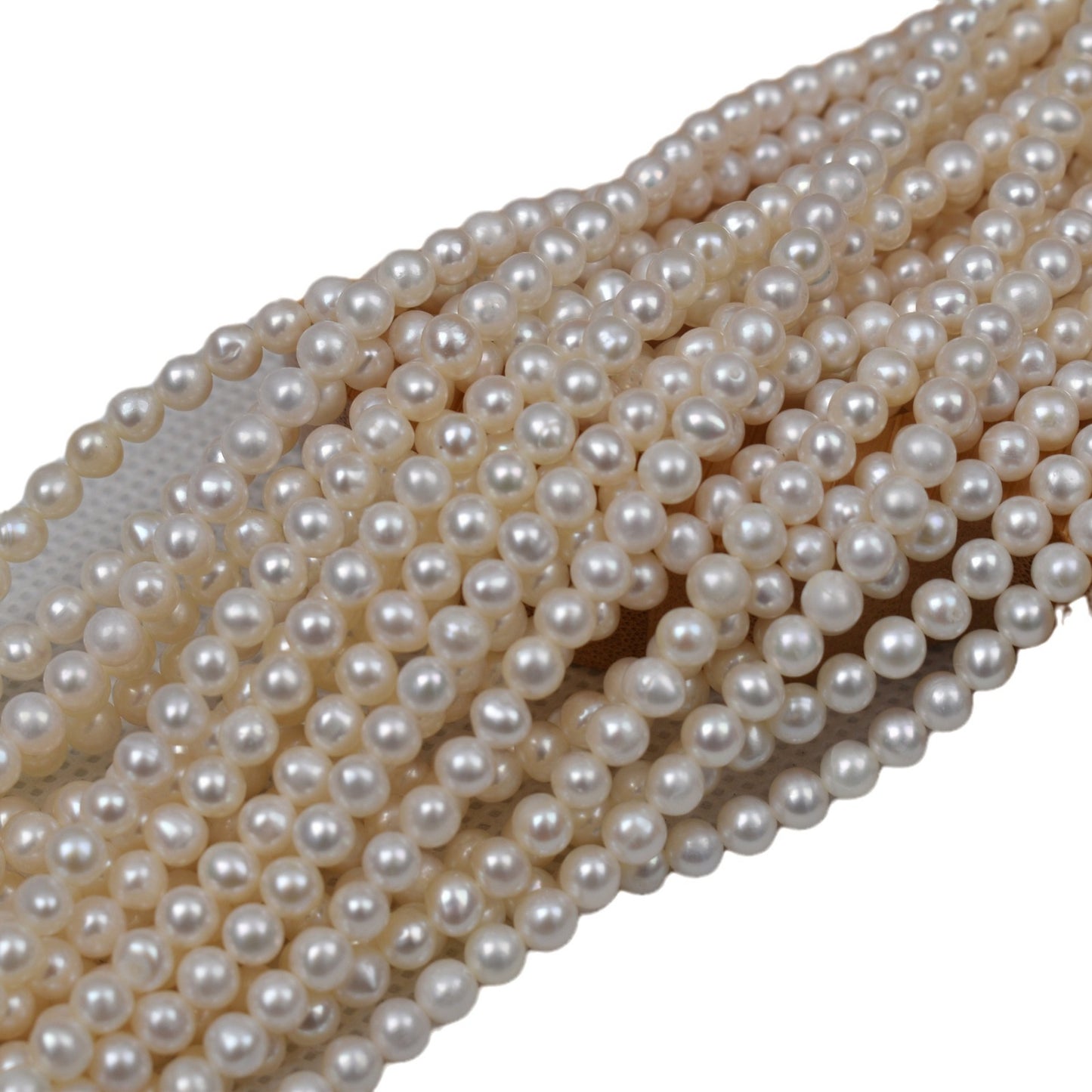 1196 Natural freshwater pearl loose beads 5-6mm pearl work in progress DIY jewelry necklace material