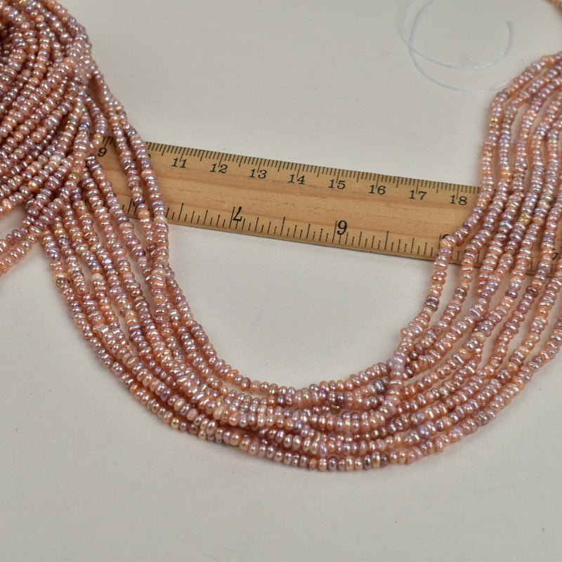1254 2-3mm small colored pearls