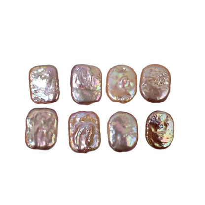 巴洛克异形方块珠散珠颗粒天然淡水无孔珍珠diy耳环吊坠饰品配件