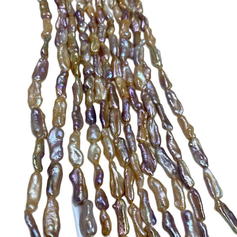 1087 Baroque special-shaped pipa pearl 7-8mm jewelry accessories