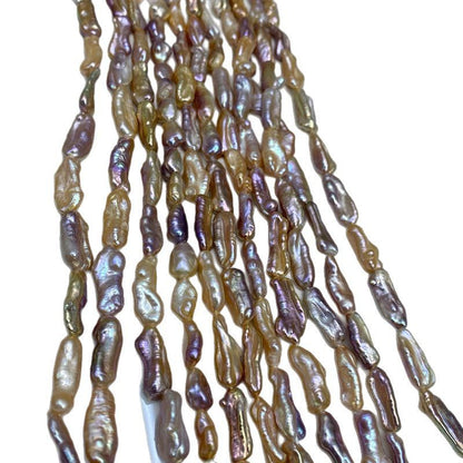 1087 Baroque special-shaped pipa pearl 7-8mm jewelry accessories