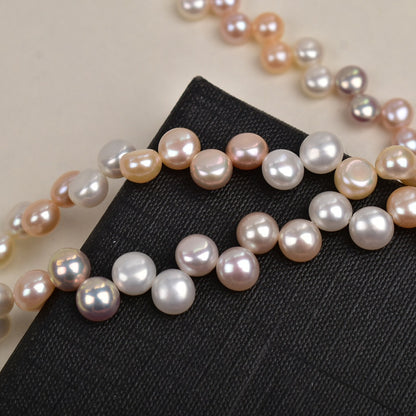 1042 Natural Freshwater Real Pearl Loose Beads 7-8mm DIY Handmade Materials