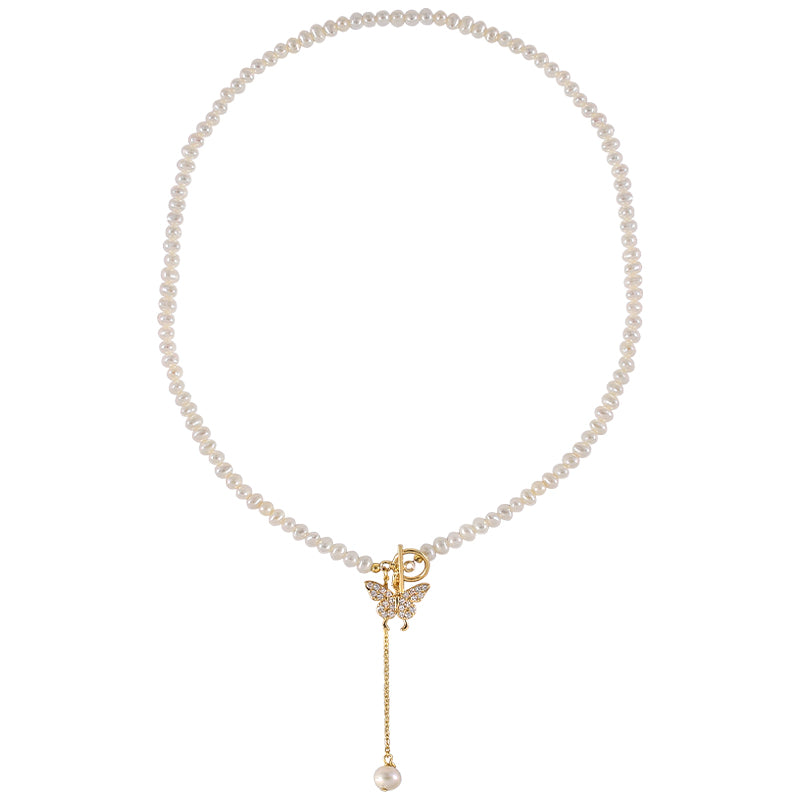 Pearl Necklace Clavicle Chain Women's Fashion Necklace