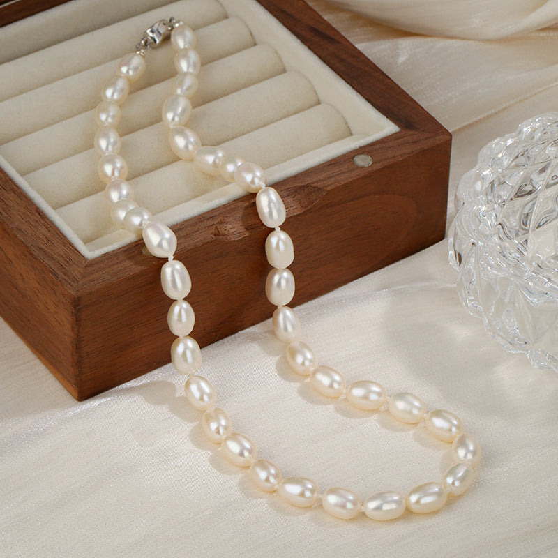 Natural freshwater pearl necklace for women