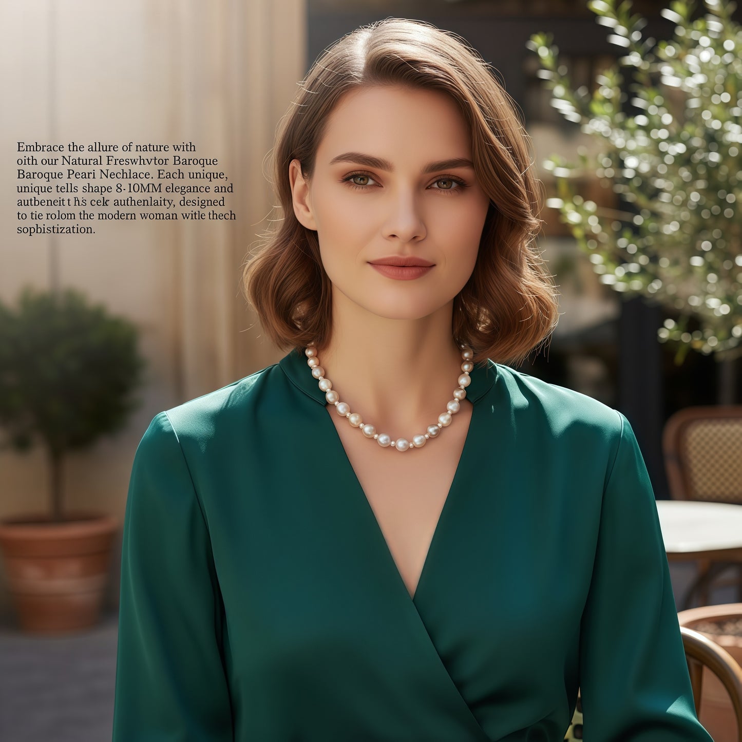 Natural Freshwater Pearl Necklace Baroque Mixed Color