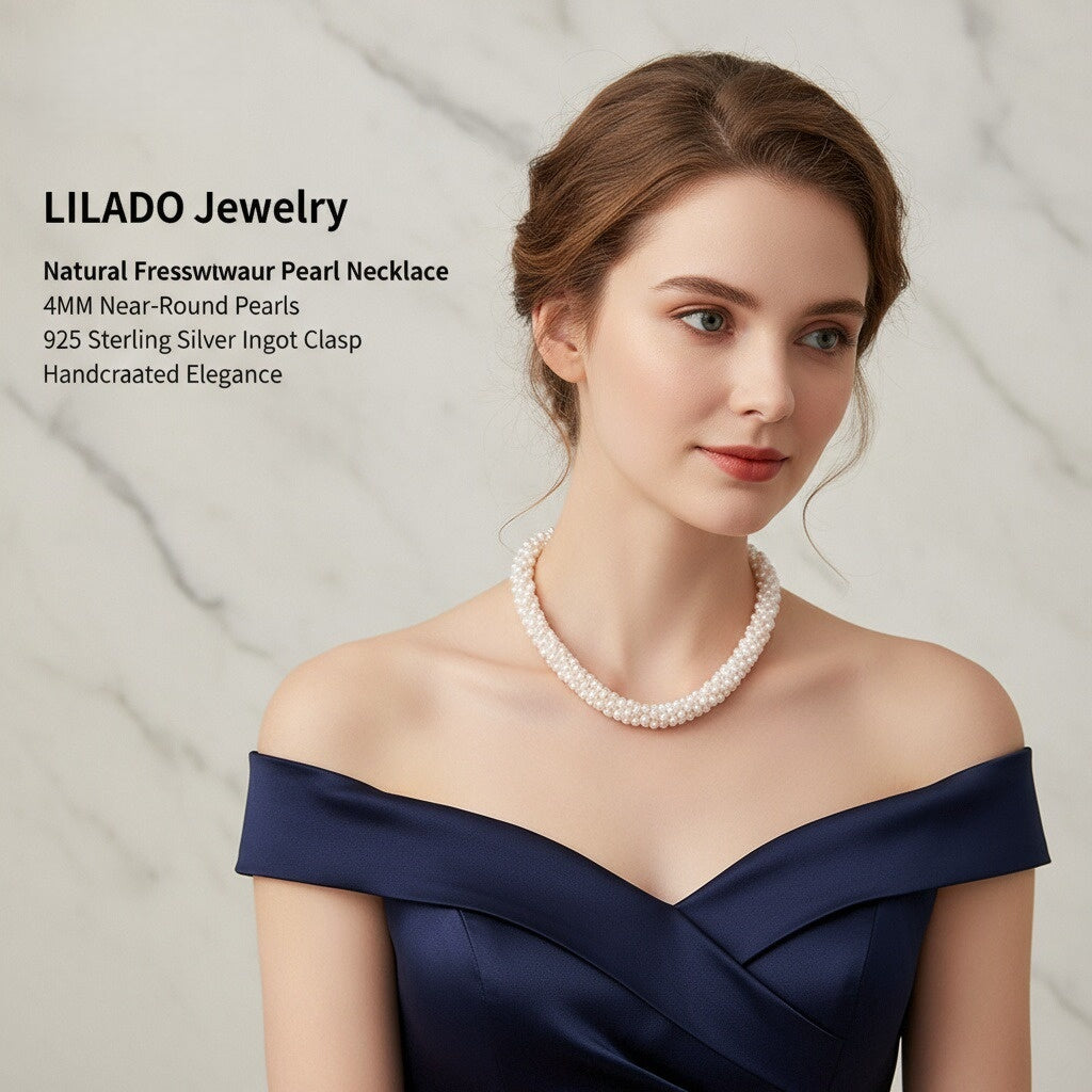 Pearl Woven Necklace