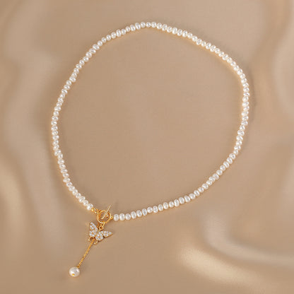 Pearl Necklace Clavicle Chain Women's Fashion Necklace