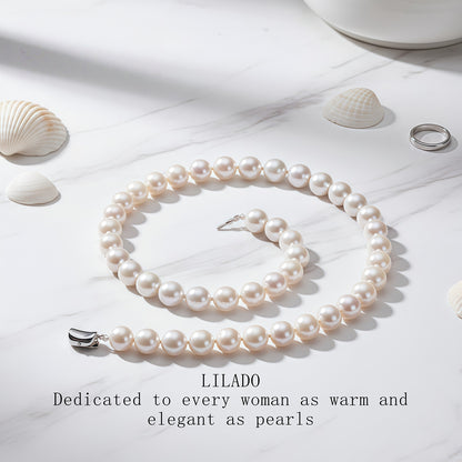 Natural Freshwater Pearl Necklace A Gift for Mother