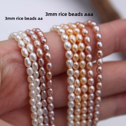 1020  Zhuji natural freshwater pearl loose beads about 2-3mm  handmade accessories