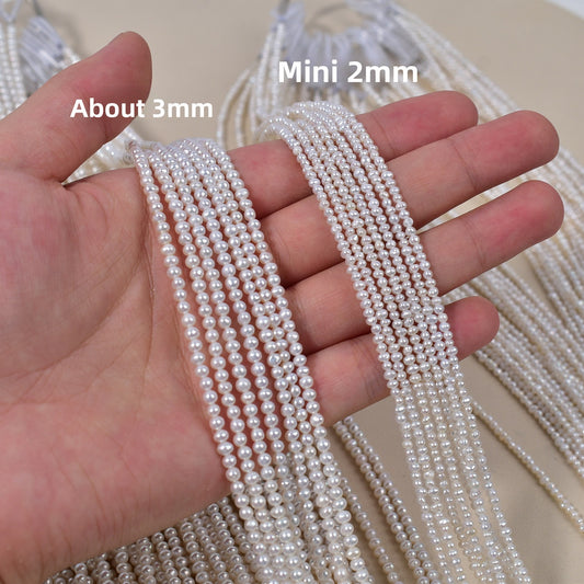 1075 36 cm long, cost-effective freshwater pearl loose bead necklace bracelet material work in progress one piece delivery source